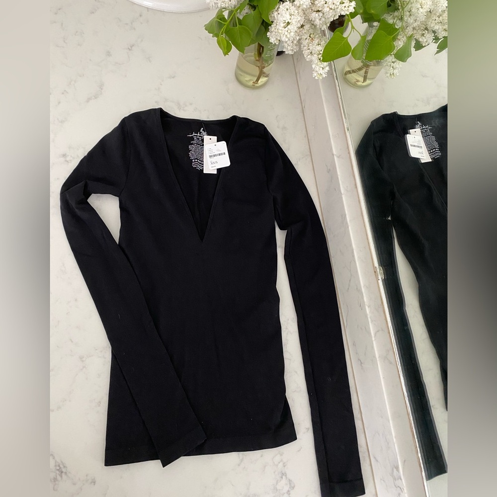 NWT Free People long sleeve layering top